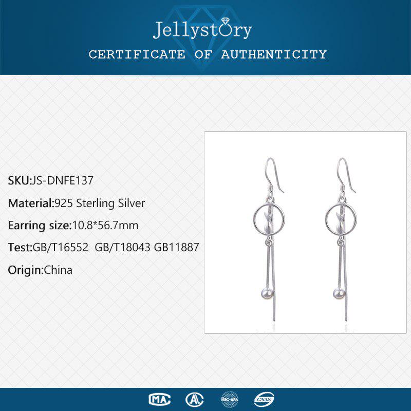 Tancise  Earrings Cat Shaped Drop Earrings Korean Style Wedding Party For Women