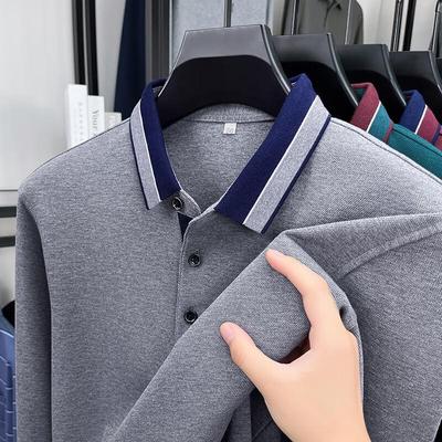 Firstview Men's Long-Sleeved Polo Shirt FV25D1653