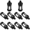 0000 350 3504 10 Pcs Fuel Filter For Stihl Chainsaw 0000 350 3500 017-038 MS170 MS250 MS180 MS290 MS181 MS201 TS400 TS410 TS420 Replace for