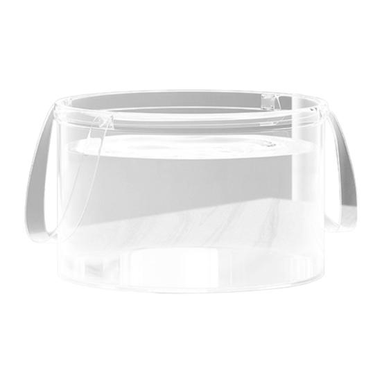 6.8/12L Foldable Water Bucket with Portable Handle Waterproof PVC Wash Basin Bag Multifunctional Outdoor Camping Fishing Collapsible Water Storage