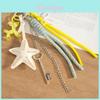 Starfish Keychain Pendant For Bags With Pu Material And Handcrafted Style For Fashion Enthusiasts