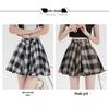 2025 Summer Women's Retro Plaid Skirt and Layered Shirt Set - Hong Kong Style, Casual Irregular Design