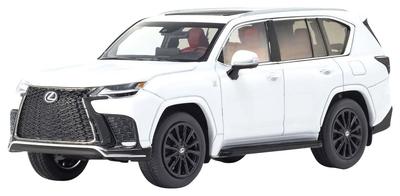 Kyosho Original Lexus LX 600 F SPORT Nova Only Vehicle Completed Product KS03909FW 1/43 (White GF/Export LHD)
