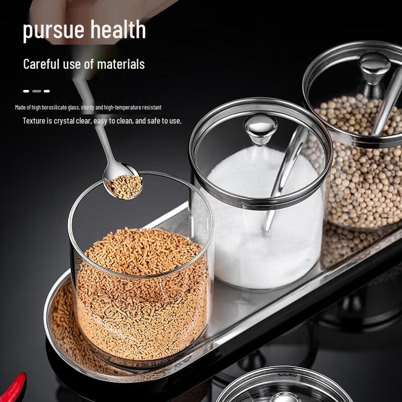 Yongduo Glass Seasoning Jar