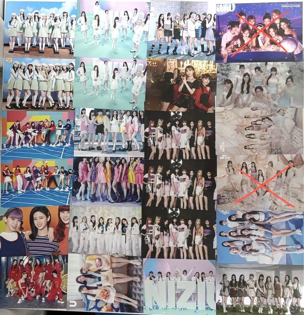 

[Б/У] NiziU Все юниты Рантрей 22 листа Продаются поштучно