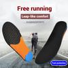 1 Pair Shock Absorbing Running Insole Breathable EVA Sweat Absorbent Insoles Arch Support Insert Sports Insole