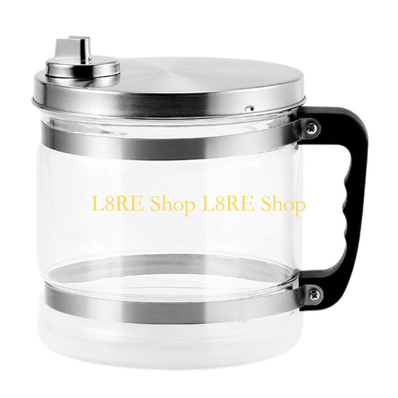L8RE Leak proof Water Bottle with Ergonomic Handle 1 Gallon Distiller Container Tool