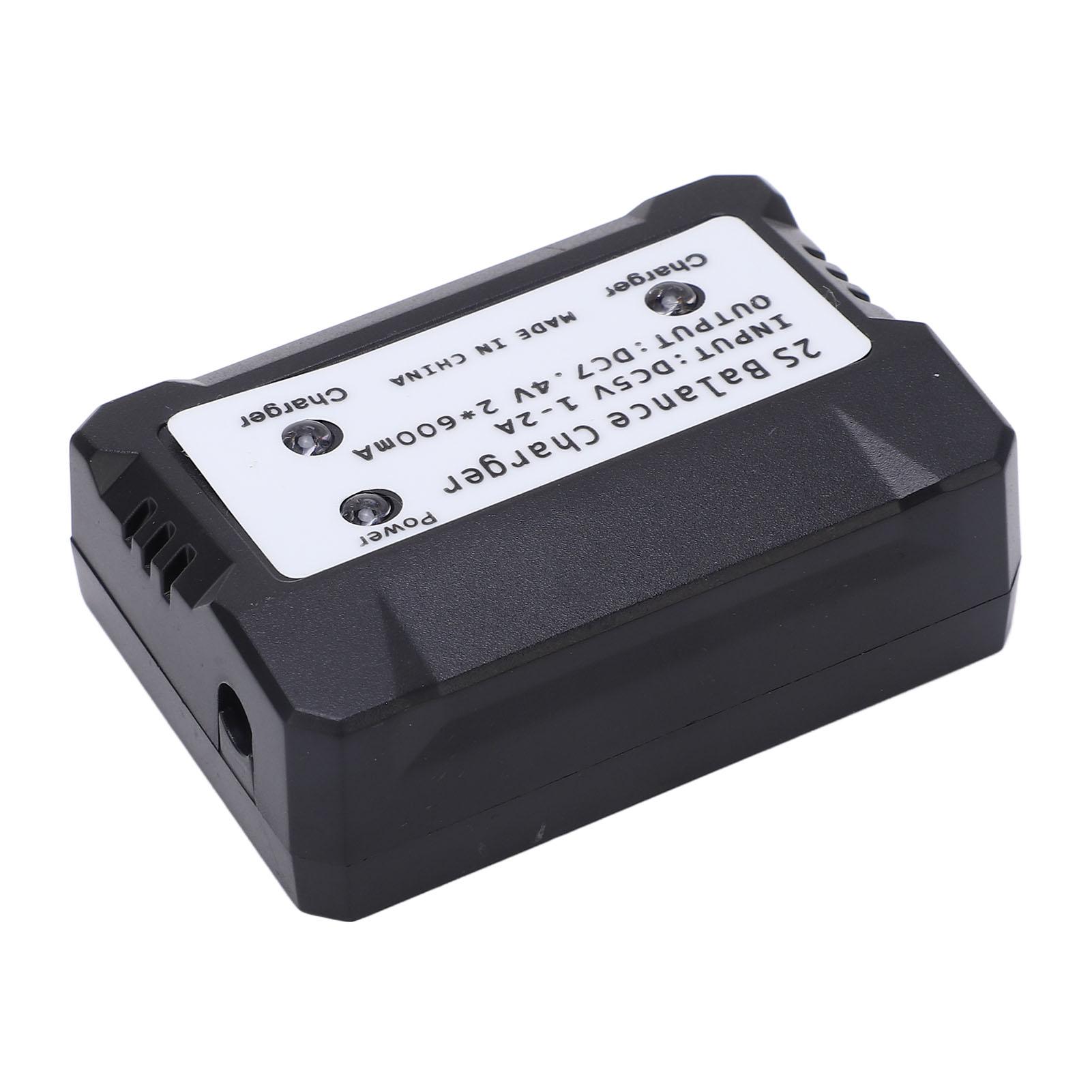 

2S Balance Charger 7.4V LiPo Battery Charger for Wltoys RC Car Boat Plane Toy Black