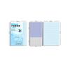 Extendable Foldable Sticky Notes 3-in-1 Lined/Dotted/Grid Self-Stick Notes Self-Adhesive Memo Pads School Office Supplies