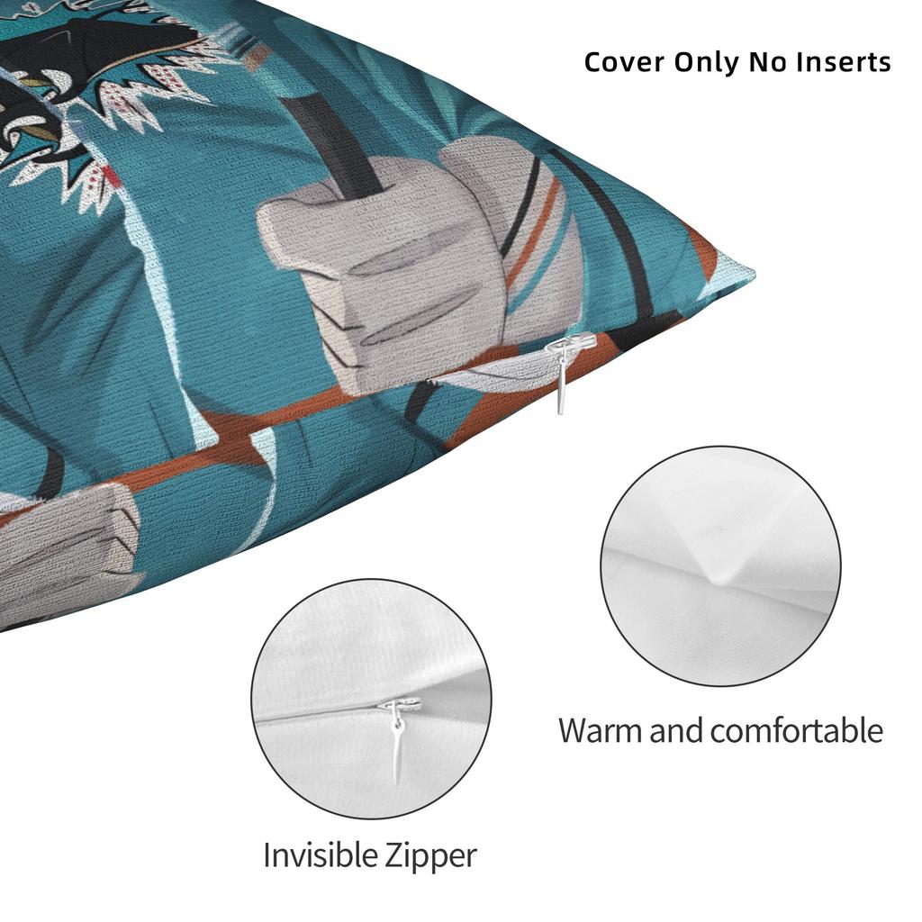 Heated Rivalry Ilya and Shane Pillow Case  Print Pillow Cover For Living Room Chair Cute Funny Pillowcases