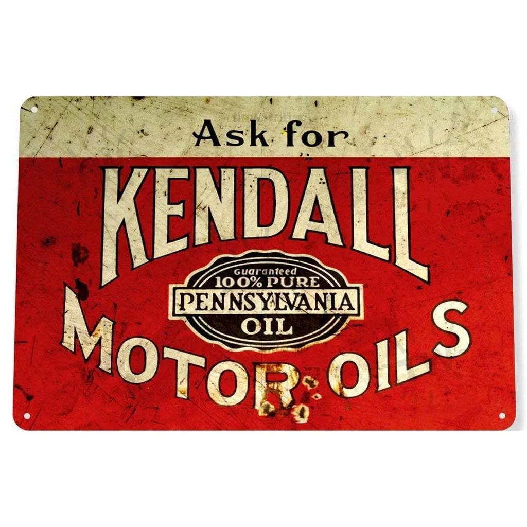 Retro Vintage Gassmotorolje Metallskilt Morsom Plakett Veggkunst Plakater Dekor for Garasje Kafé Bar Pub Mannshule Veggdekorasjon