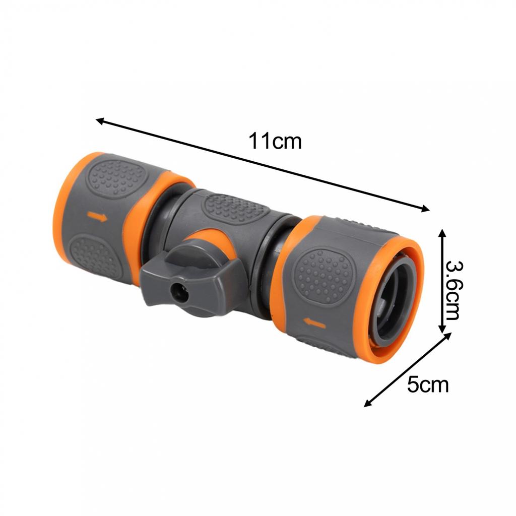 Gartenschlauchverbinder Absperrventil Fitting Leckfreie Verbindung