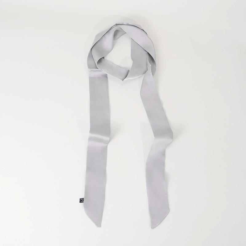 Elegante Sciarpa in Seta Raso 200cm: Accessorio Sottile, Lungo e Stretto da Donna per Capelli, Collo, Borsa o Cintura