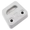 Anode 3586461 Pure Aluminum Alloy Outboard Replacement Accessory 10mm Screw Mounting Hole