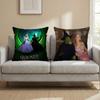 Movie W-Wickeds Cushion Cover Multi-Scene Pillow Cover for Home & Car - Reversible, Soft & Durable for Daily Use