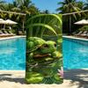 Towel For Cute Turtle Outdoor Camping Beach Towel Super Absorbent Quick-Drying Summer Cartoon Towel
