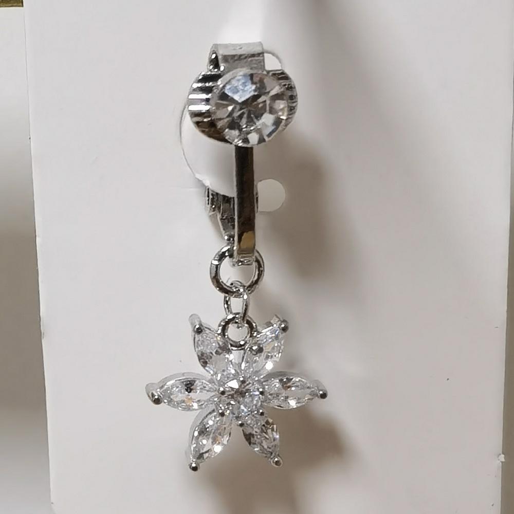 Stylish No-Clip Navel Ring and Stud Collection