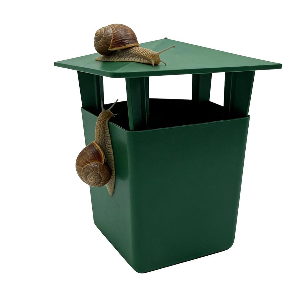 Snail Trap Reusable Portable Easy To Use Beer Bait Snail Trapper Slug House for Yard Farm Patio Lawn Aquarium Fish Tank