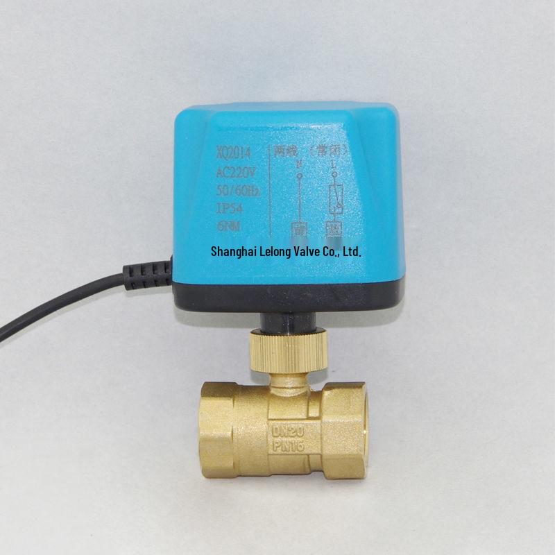 Solar Electromagnetic Temperature Control Ball Valve: ADC 12V/24V/220V, Two-Way/Three-Way, Normally Open/Closed.