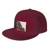 Fashion Oxford UK City Flat Brim Sun Hat  Students Brand Cap
