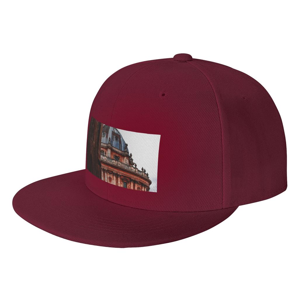 Fashion Oxford UK City Flat Brim Sun Hat Students Brand Cap