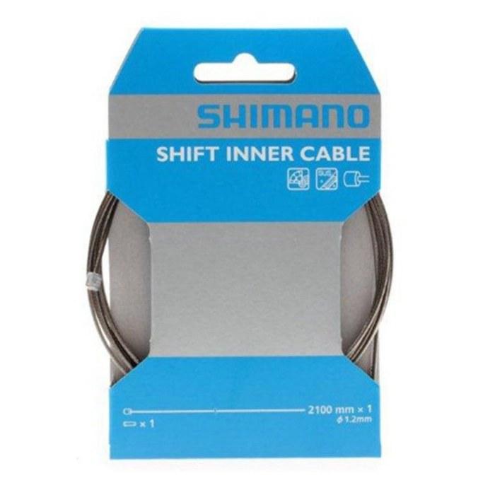 Shimano Shift Inner Cable Stainless 2100mm Y60098911 Silver (1 count)