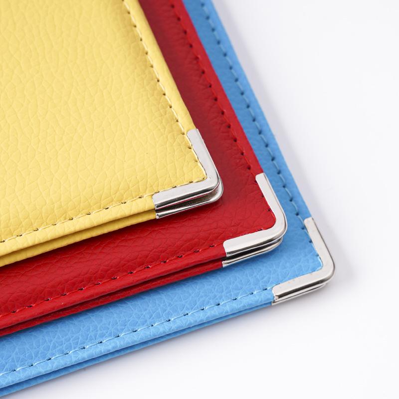 Passport Cover Pu Leather Travel Passport Holder Protector Case Organizer Ticket Document Business Credit Id Cards Wallet