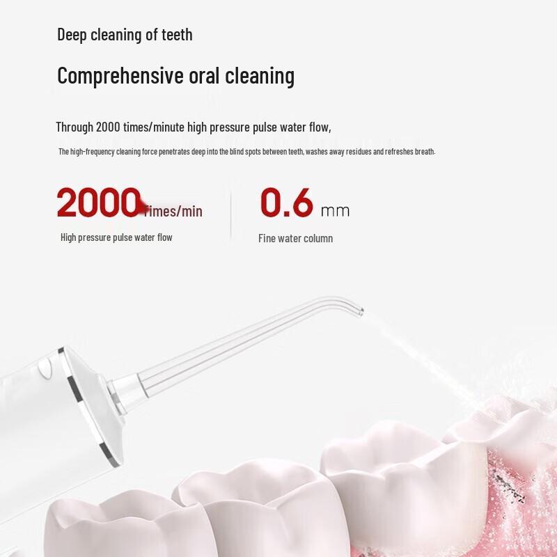 Byr Portable Oral Irrigator M6 Plus CN plug (adapter included)