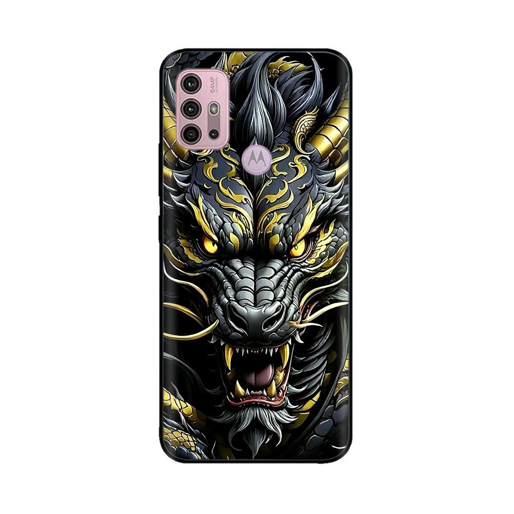 For Motorola Moto G20 Case XT2128-1 XT2128-2 Cover Cute Cartoon Painted Soft Silicone Phone Case For Moto G10 G30 G20 G60 Capa