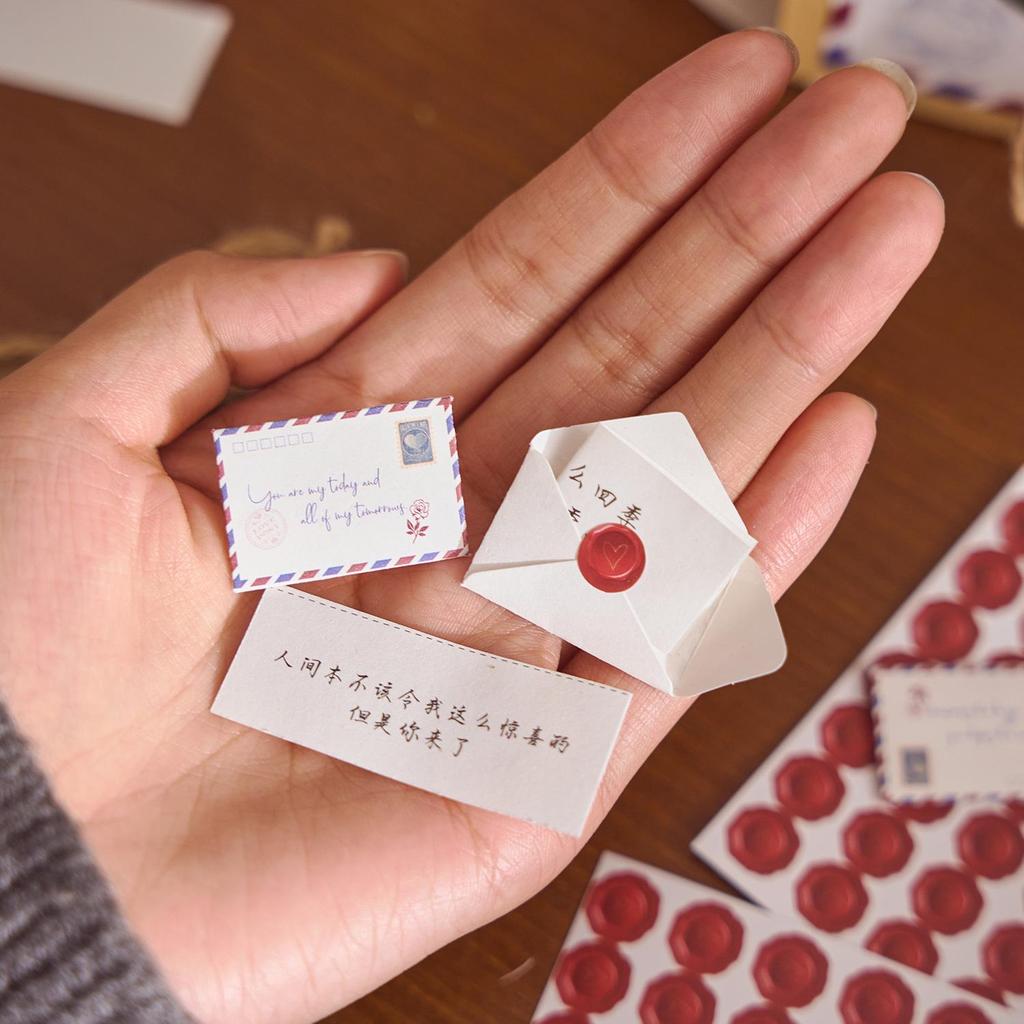 Serie Lettere d'Amore Zaomo: Mini Buste per Confessioni Scritte a Mano per Coppie