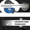 Omnidirectional Digital Antennas For Television 4K 1080P High Gains Reception 35Mile Ranges Enhanceds Signal Stability ABS