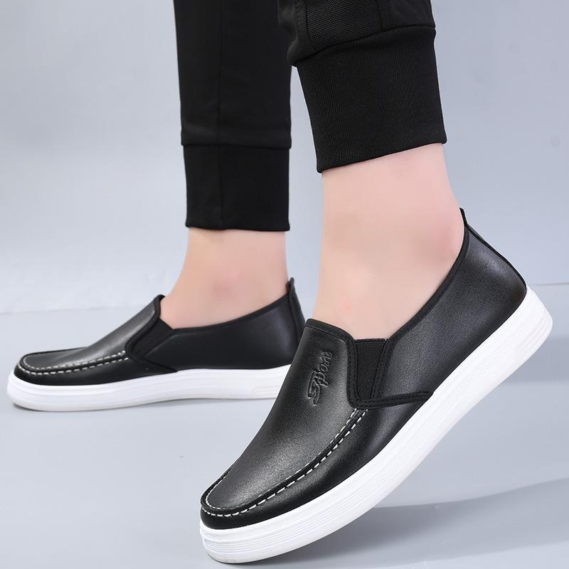 Men's Non-Slip White Nurse Shoes - Comfortable, Lightweight, Breathable Hospital Work Shoes