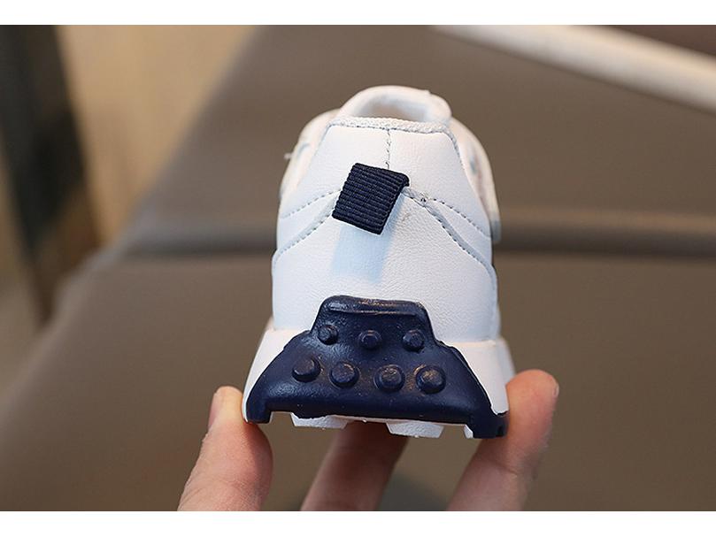 2025 Spring Kids' Sneakers: Boys' White Baby Shoes & Girls' Casual Running Shoes