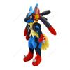 16-31cm Standing Lucario Shiny Plush Doll Cute Mega Riolu Animal Stuffed Quality Peluche Toy Children Halloween Gifts