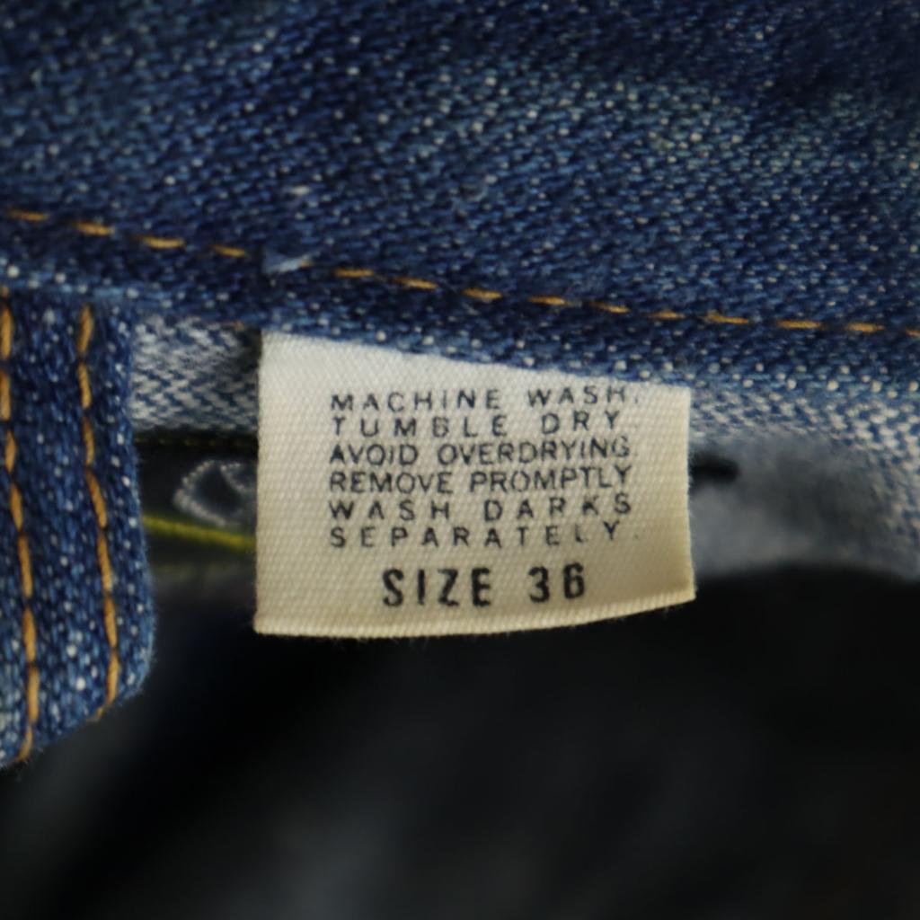 Maverick 70er 80er Vintage Made in USA Jeansjacke 36 blau BLUE BELL Herren Gebraucht