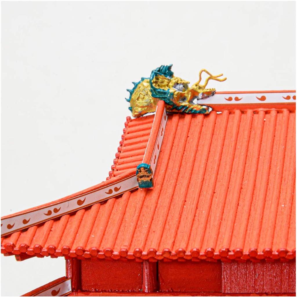Woody Joe Shuri Castle Wooden Model Assembly Kit 1/150