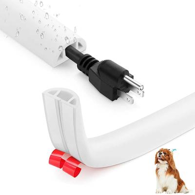 Wire Cable Concealed Perfect Widen Accommodate More Organize Suitable for and 3M Cover, Management, Wires, PVC, Soft, Flame-Retardant Material,