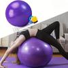 Inflatable Yoga Fitness Ball (including Pump), Suitable for Balance Training, Core Strength Exercise, and Home Gym, Made of Durable PVC Material