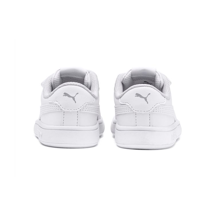 Puma Smash V2 Infant White Baby Sneakers 365174-02
