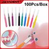Disposable Type Interdental Brush Orthodontic Interdental Brush with Soft Bristles Interdental Brush for Orthodontic Treatment