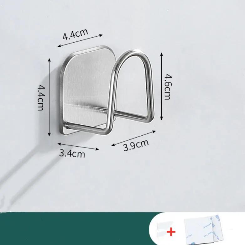 New Kitchen Storage Rack Stainless Steel Bathroom Sponge Holder Wall Mounted  Drain Storage Shelf Wire Ball Rag Sink Accessories