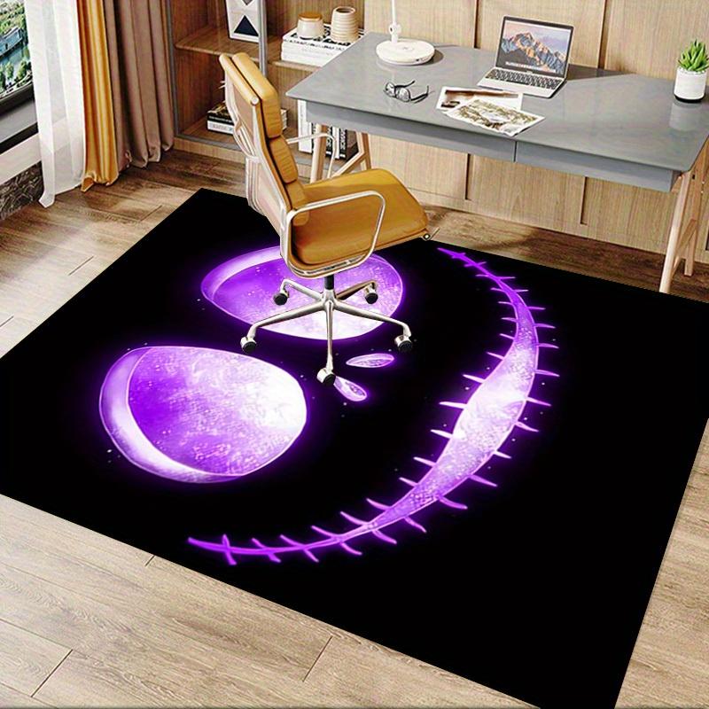 The Nightmare Before Christmas Office Carpet Soft Polyester Entrance Carpet Washable Non-slip Machine Washable Indoor Carpet Living Room Bed