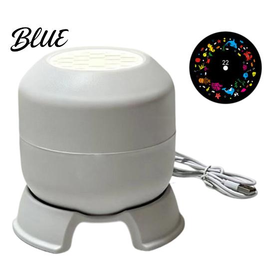 Snowflake Pattern Projector Christmas Light Dynamic Rotating Indoor Projection Lamp with Party Decorations Reindeer Snowman for Ceiling Wall Holiday