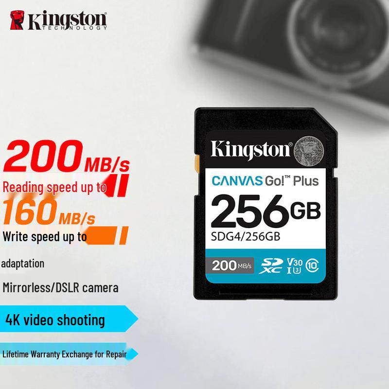 Kingston High-Speed SD Camera Memory Card
