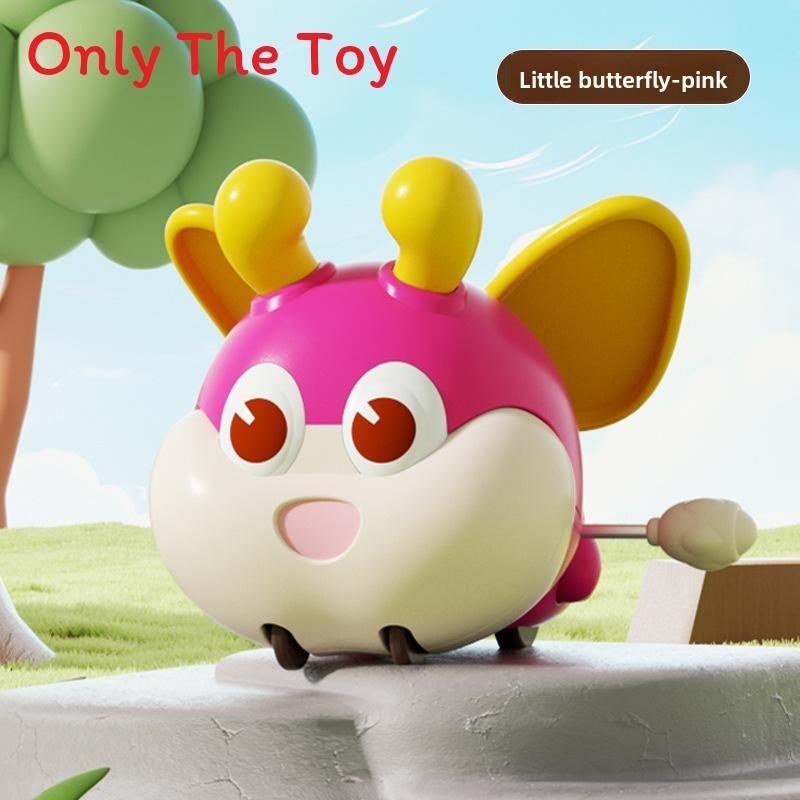 Dinosaur Toy For Babies With Chaindriven Push And Crawl Learning For Toddler Development