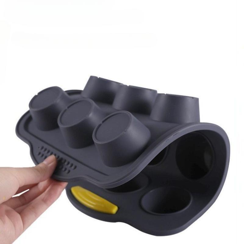 New Model, Silicone Mold, 12 Piece, Silicone Pancake Mold, Household Use, Non Stick, Muffin Cup Baking Mold, Baking Tray Tool