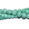 Jade Chalcedony Green Burmese Natural Stone 15" Smooth Loose Spacer Beads 4681012mm For Jewelry Making Diy Bracelets Charms Accessories