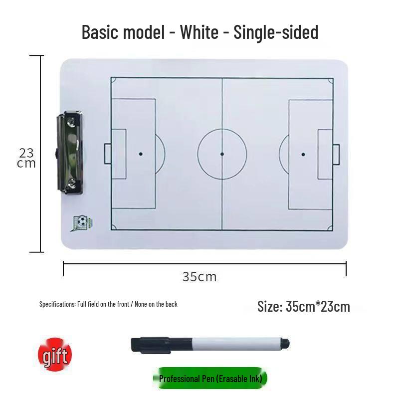 Large Magnetic Football Tactics Board with Flags for Coaching and Demonstrations