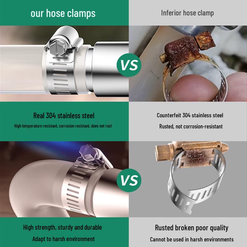 304 Stainless Steel Hose Clamp