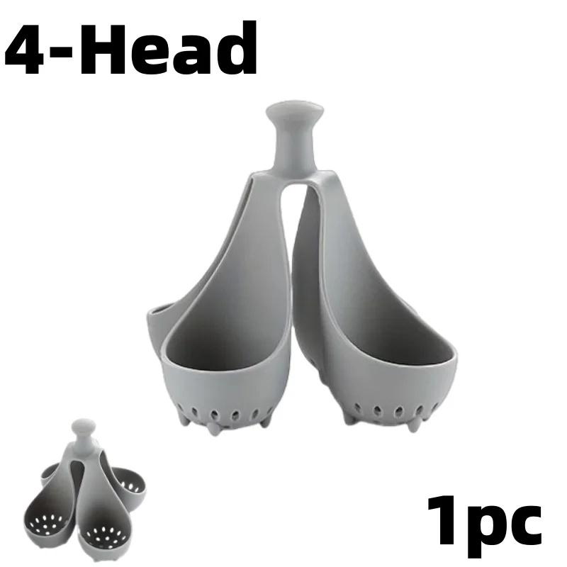 1/2PC Silicone Egg Boiler Rack 4/6 Hole Egg Cooker High-Temperature Resistant Eggs Boiler Family Breakfast Kitchen Tools